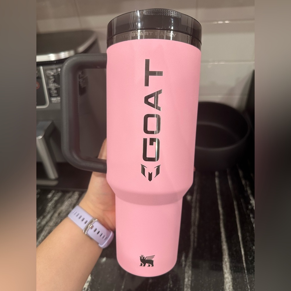 Messi Pink Stanley 40 Ounce